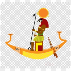 Ra Egyptian God Boat, HD Png Download - boat png