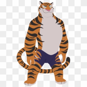 Zootopia Tiger Dancer Fart, HD Png Download - tiger png