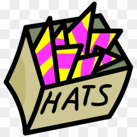 Club Penguin Town Beta, HD Png Download - birthday hat png