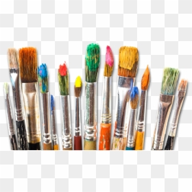 Paint Brushes And Paint Png, Transparent Png - paint brush png