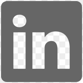 Photo - Grey Linkedin Logo Vector, HD Png Download - linkedin icon png
