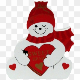 Valentines Day Snowman, HD Png Download - snowman png