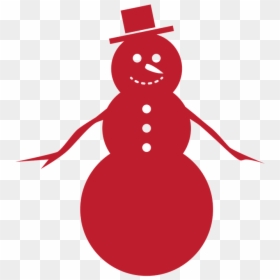Red Frosty The Snowman, HD Png Download - snowman png