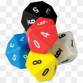 10 Sided Dice, HD Png Download - dice png