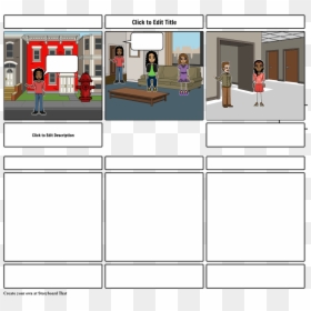 Hero's Journey Storyboard Template, HD Png Download - vignette png