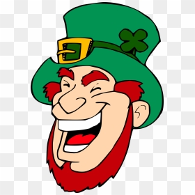 Leprechaun Laughing, HD Png Download - face png