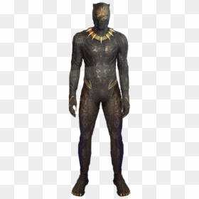 Adult Killmonger Costume Suit, HD Png Download - black panther png