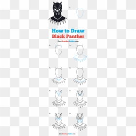 Drawing, HD Png Download - black panther png