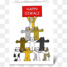 Happy 21st Birthday Cat, HD Png Download - happy diwali png