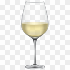 Wine Glass Png White Wine, Transparent Png - glass png