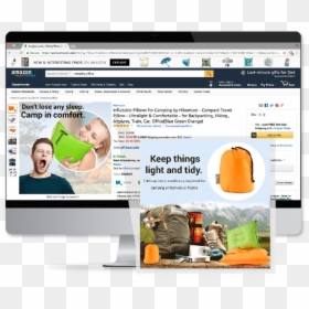 Web Page, HD Png Download - amazon png