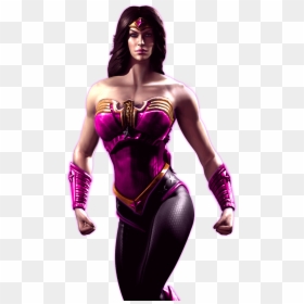 Wonder Woman Injustice Gods Among Us, HD Png Download - wonder woman png