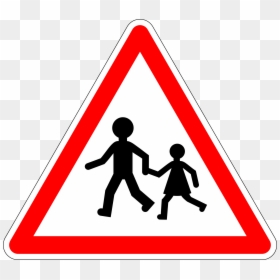 Road Signs Slippery Road, HD Png Download - school png