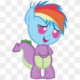 Spike My Little Pony, HD Png Download - cute dragon png