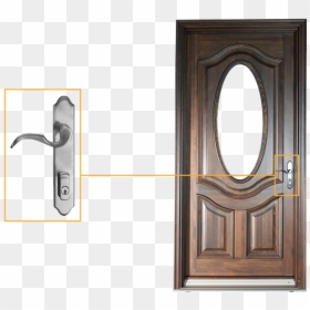 Home Door, HD Png Download - wood door png