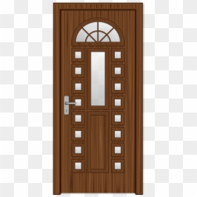 Puerta De Madera Png, Transparent Png - wood door png