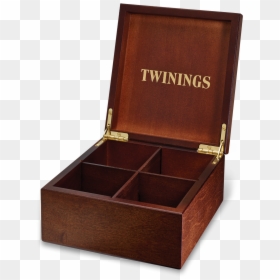 Twinings Tea Wooden Box, HD Png Download - empty box png
