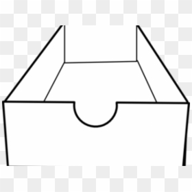 Shoe Box Coloring Page, HD Png Download - empty box png