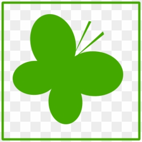 Butterfly Icon Green, HD Png Download - green butterfly png