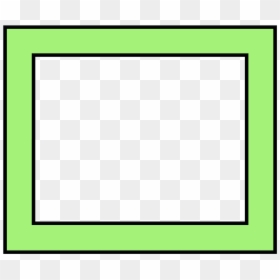 Green Frame Transparent Background, HD Png Download - green square png