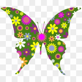 Clip Art Schmetterlinge, HD Png Download - green butterfly png