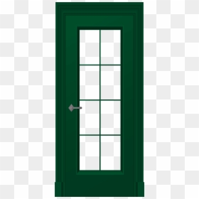 Door And Window Clip, HD Png Download - green square png