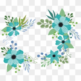 Green Flowers Png, Transparent Png - green flowers png