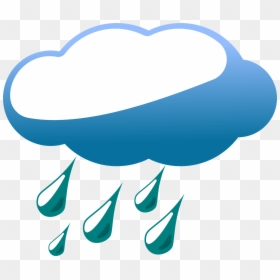 Rain Drop Clipart - Line Art, HD Png Download - vhv