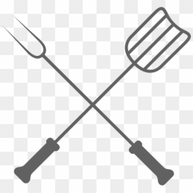 Bbq Utensils White Clipart, HD Png Download - utensils png