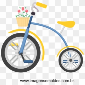 Desenho De Uma Bicicleta, HD Png Download - bicicleta png