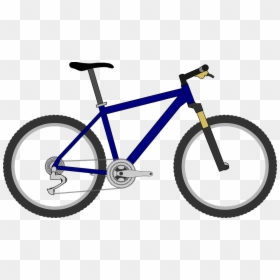 Transparent Bicycle Cartoon Png, Png Download - bicicleta png