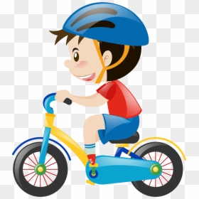 Ride A Bike Cartoon, HD Png Download - bicicleta png