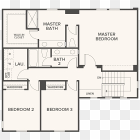 3 Bedroom First Floor Plan, HD Png Download - floor plan png