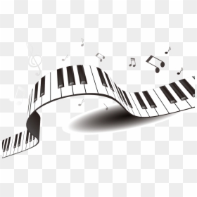 Background Piano Music, HD Png Download - musical png