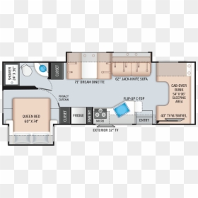 Thor Freedom Elite 28 Ef, HD Png Download - floor plan png