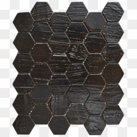 Mosaic, HD Png Download - black hexagon png