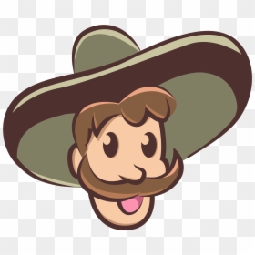 Cartoon, HD Png Download - mariachi sombrero png