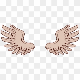 Bird Wings Clipart Png, Transparent Png - gold angel wings png