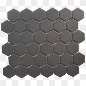 Mosaic, HD Png Download - black hexagon png