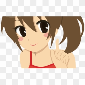 Anime Girl Clipart, HD Png Download - anime girl face png