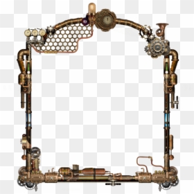 Steampunk Png, Transparent Png - steampunk frame png