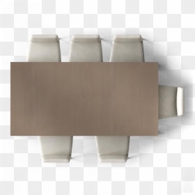 Modern Dining Table Top View Png, Transparent Png - bed side view png