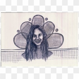 Rackets, HD Png Download - tennis player png