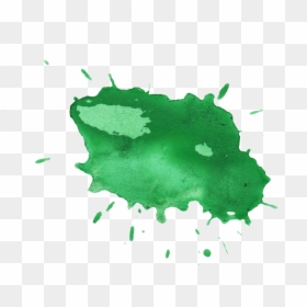 Green Paint Splatter Png, Transparent Png - splash paint png