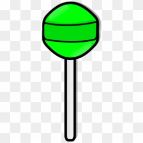 Green Lollipop Clipart, HD Png Download - sucker png