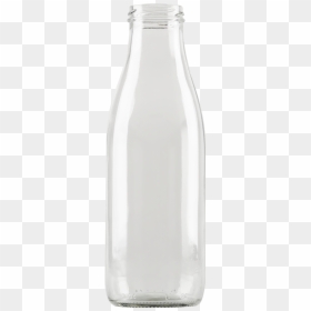 Glass Bottle, HD Png Download - milk bottle png