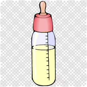 Transparent Cartoon Beer Bottle, HD Png Download - milk bottle png