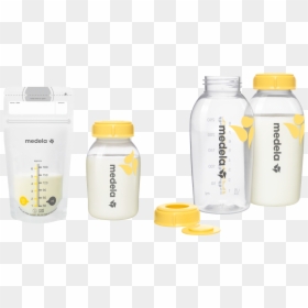 Recipientes Para Guardar Leche Materna, HD Png Download - milk bottle png