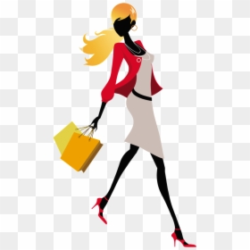 Fashion Girl Vector In Png, Transparent Png - fashion girl png