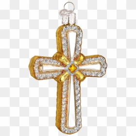 Beautiful Holy Cross, HD Png Download - gold christmas ornaments png